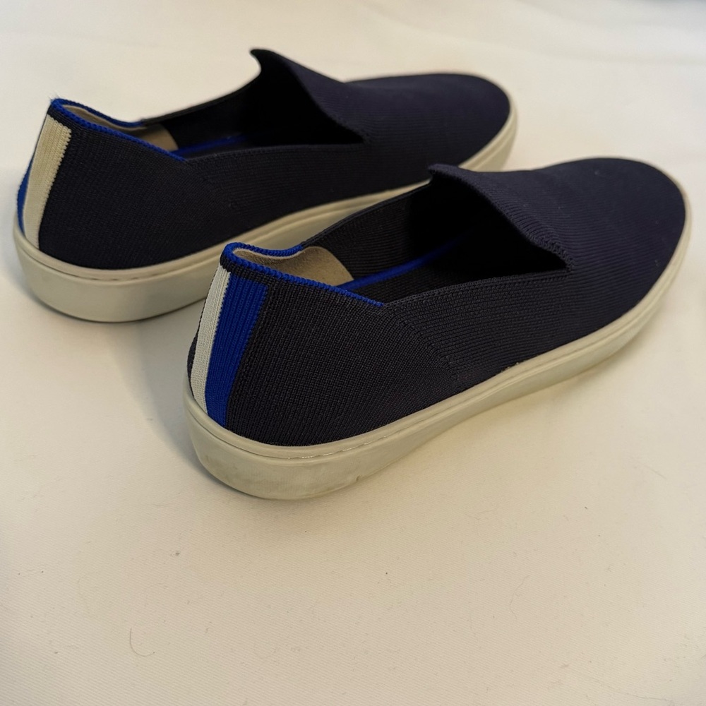 Rothy’s The Original Navy Blue Slip-On Shoes W9.5
